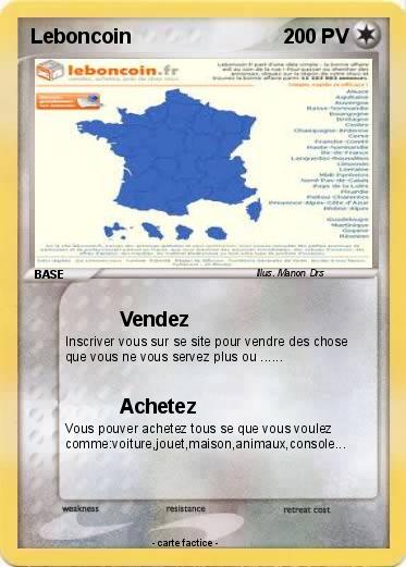 Pokemon Leboncoin