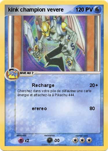 Pokemon kink champion vevere