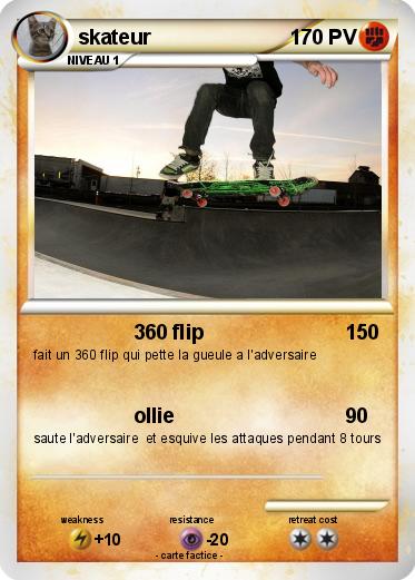 Pokemon skateur