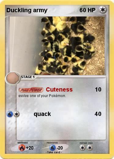 Pokemon Duckling army