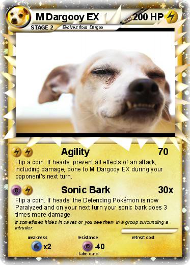 Pokemon M Dargooy EX