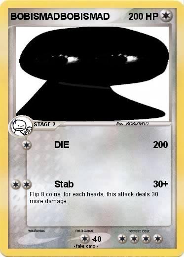 Pokemon BOBISMADBOBISMAD