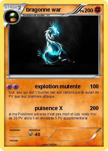 Pokemon bragonne war