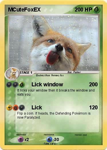 Pokemon MCuteFoxEX