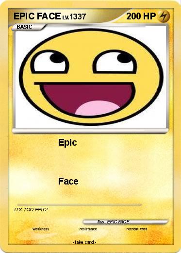 Pokemon EPIC FACE