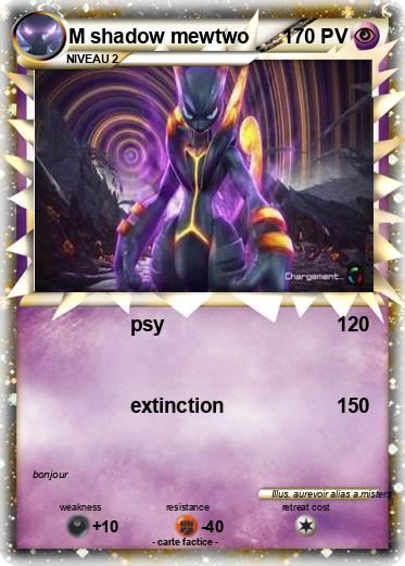 Pokemon M shadow mewtwo