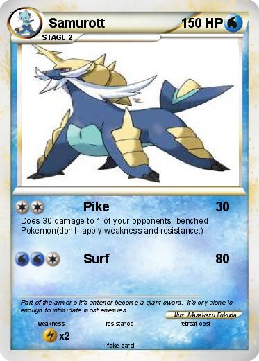 Pokemon Samurott