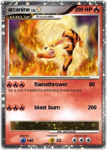 Pokemon arcanine