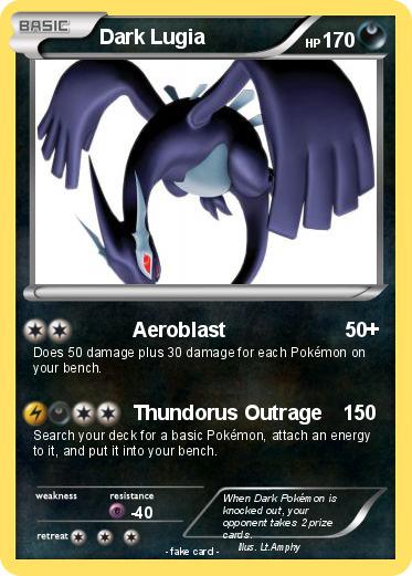 Pokemon Dark Lugia