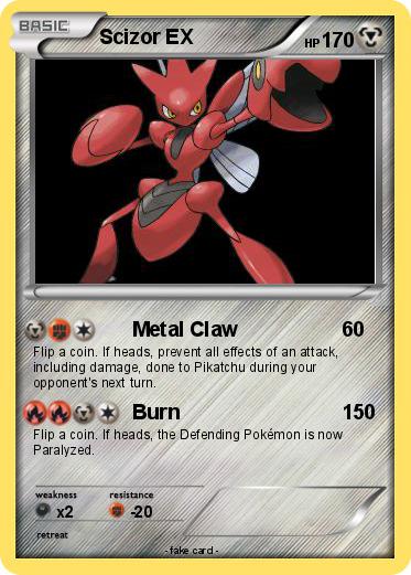 Pokemon Scizor EX