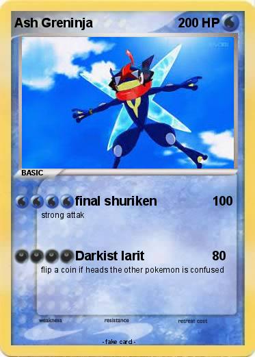 Pokemon Ash Greninja