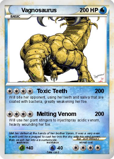 Pokemon Vagnosaurus