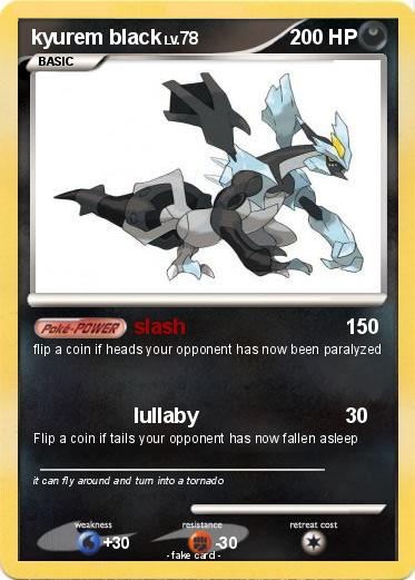 Pokemon kyurem black