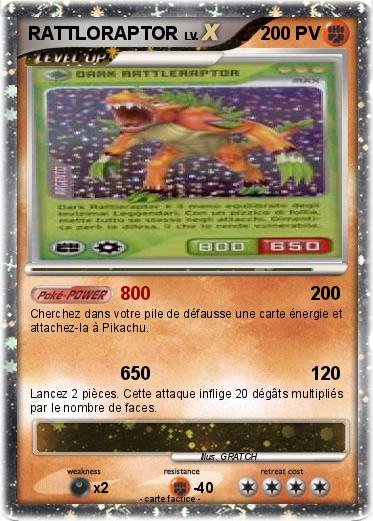 Pokemon RATTLORAPTOR