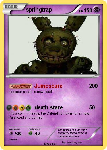 Pokemon springtrap
