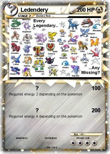 Pokemon Ledendery