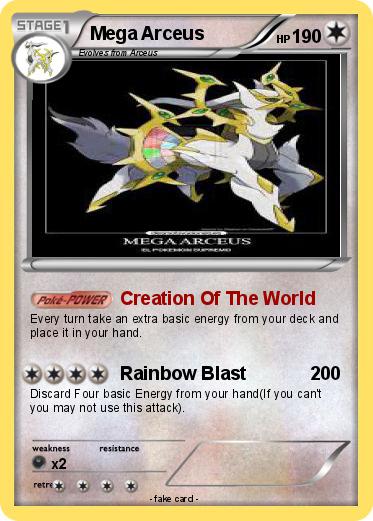 Pokemon Mega Arceus