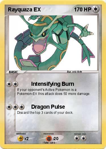 Pokemon Rayquaza EX