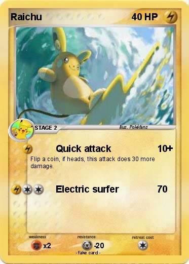 Pokemon Raichu