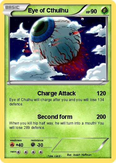 Pokemon Eye of Cthulhu