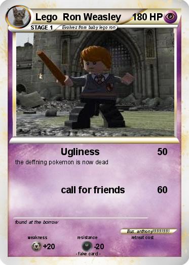 Pokemon Lego  Ron Weasley