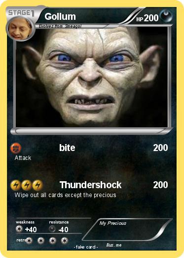 Pokemon Gollum