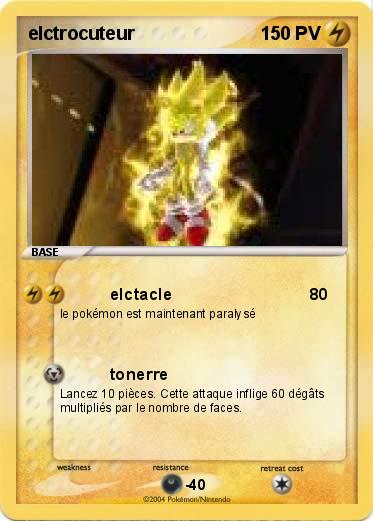 Pokemon elctrocuteur