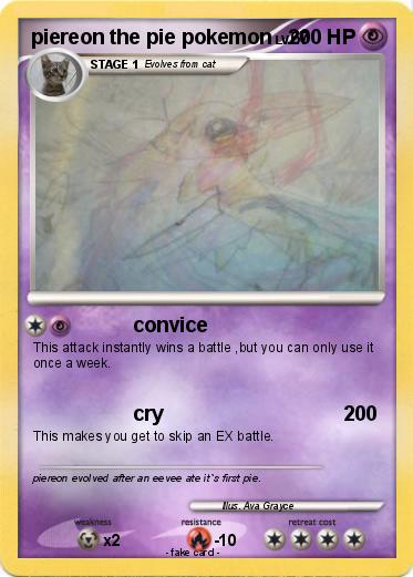 Pokemon piereon the pie pokemon
