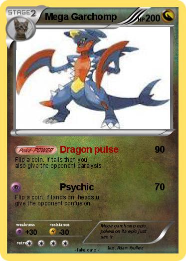 Pokemon Mega Garchomp