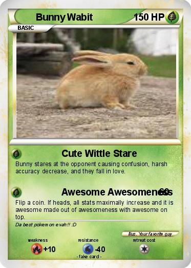 Pokemon Bunny Wabit