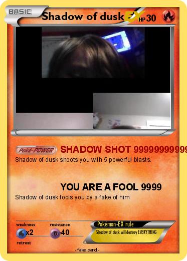 Pokemon Shadow of dusk