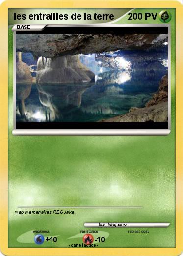 Pokemon les entrailles de la terre