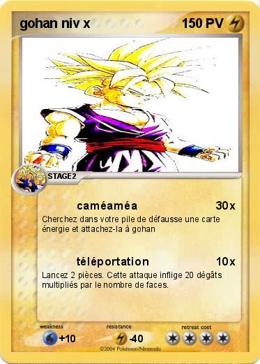 Pokemon gohan niv x