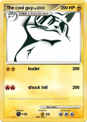 Pokemon The cool guy