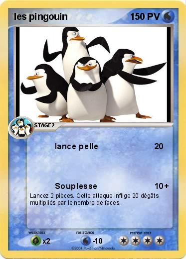 Pokemon les pingouin