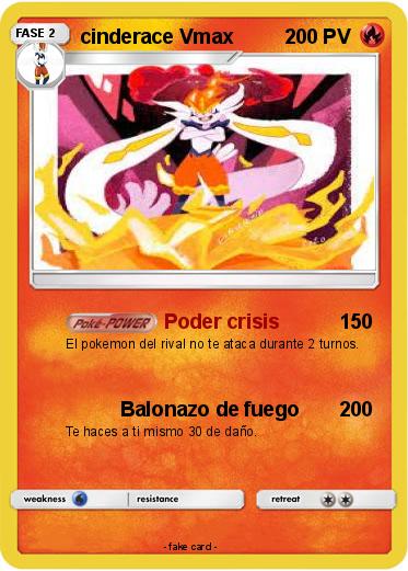 Pokemon cinderace Vmax