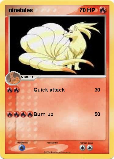 Pokemon ninetales