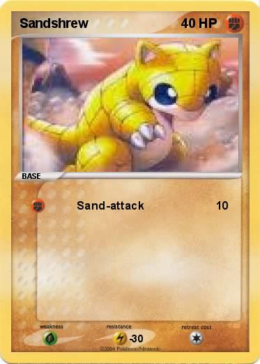 Pokemon Sandshrew