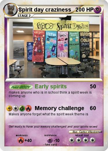 Pokemon Spirit day craziness