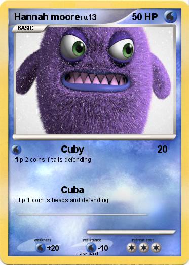 Pokemon Hannah moore