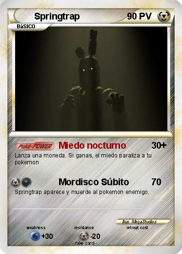 Pokemon Springtrap
