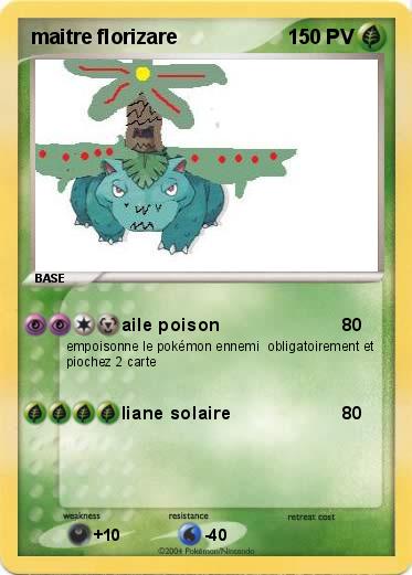 Pokemon maitre florizare