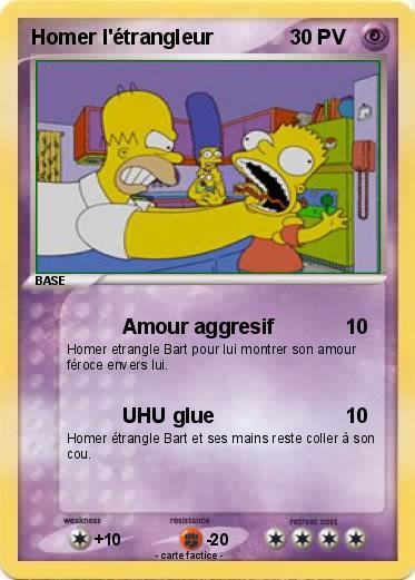 Pokemon Homer l'étrangleur