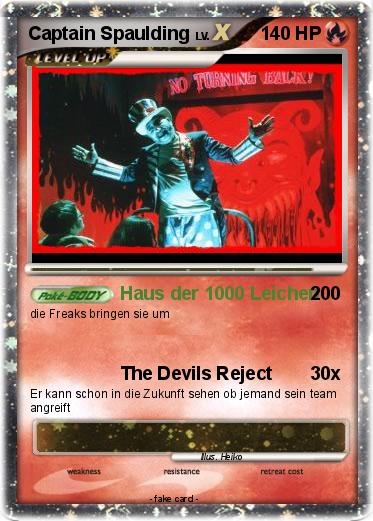 Pokemon Captain Spaulding