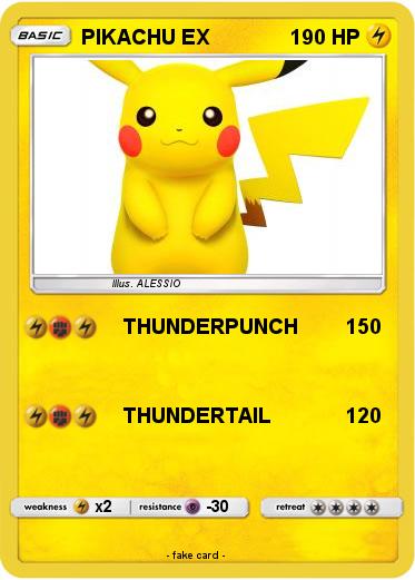 Pokemon PIKACHU EX
