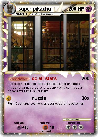 Pokemon super pikachu