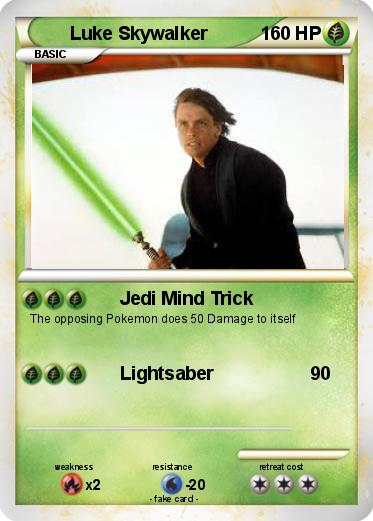 Pokemon Luke Skywalker
