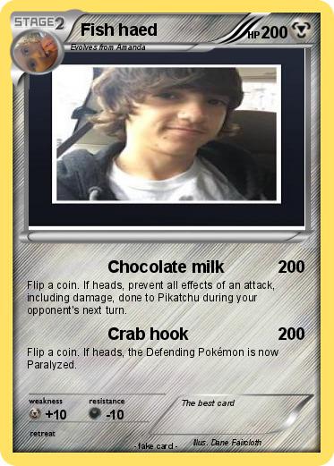 Pokemon Fish haed