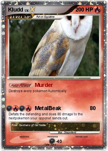 Pokemon Kludd
