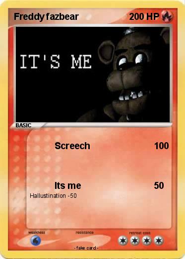 Pokemon Freddy fazbear